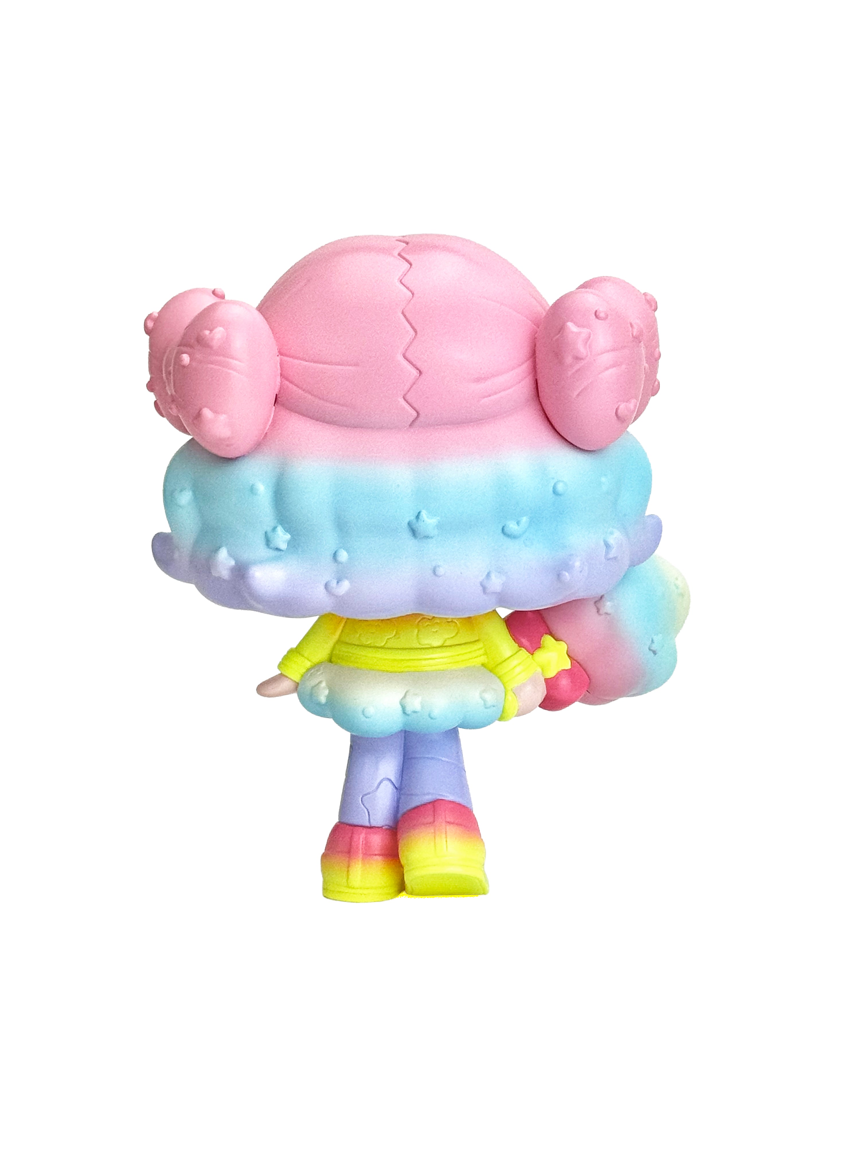 わたあめ星のフワちゃん ソフビ mog mogソフビ 「わたあめ星のフワちゃん」 – artisan toy